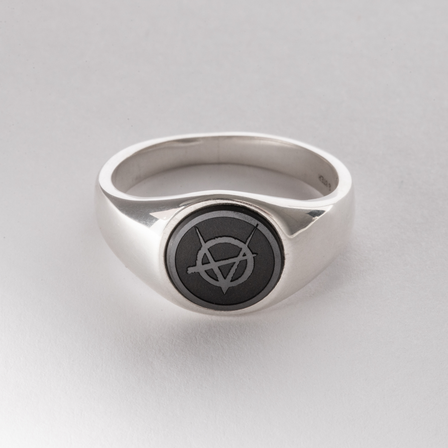 Brujah Clan - Elysium Eclipse Signet Ring Series - Textured Edition