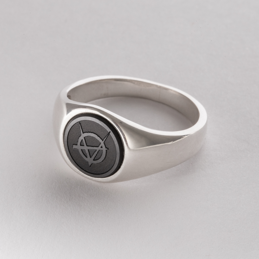 Brujah Clan - Elysium Eclipse Signet Ring Series - Textured Edition