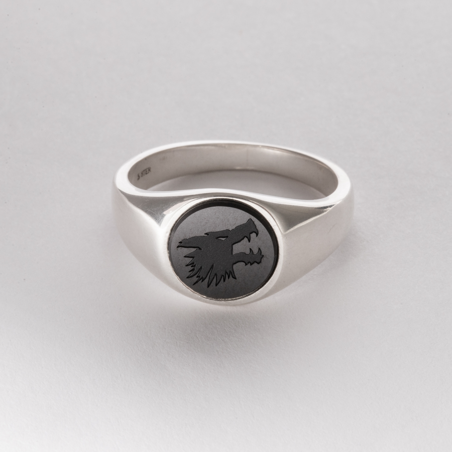 Gangrel Clan - Elysium Eclipse Signet Ring Series - Smooth Edition