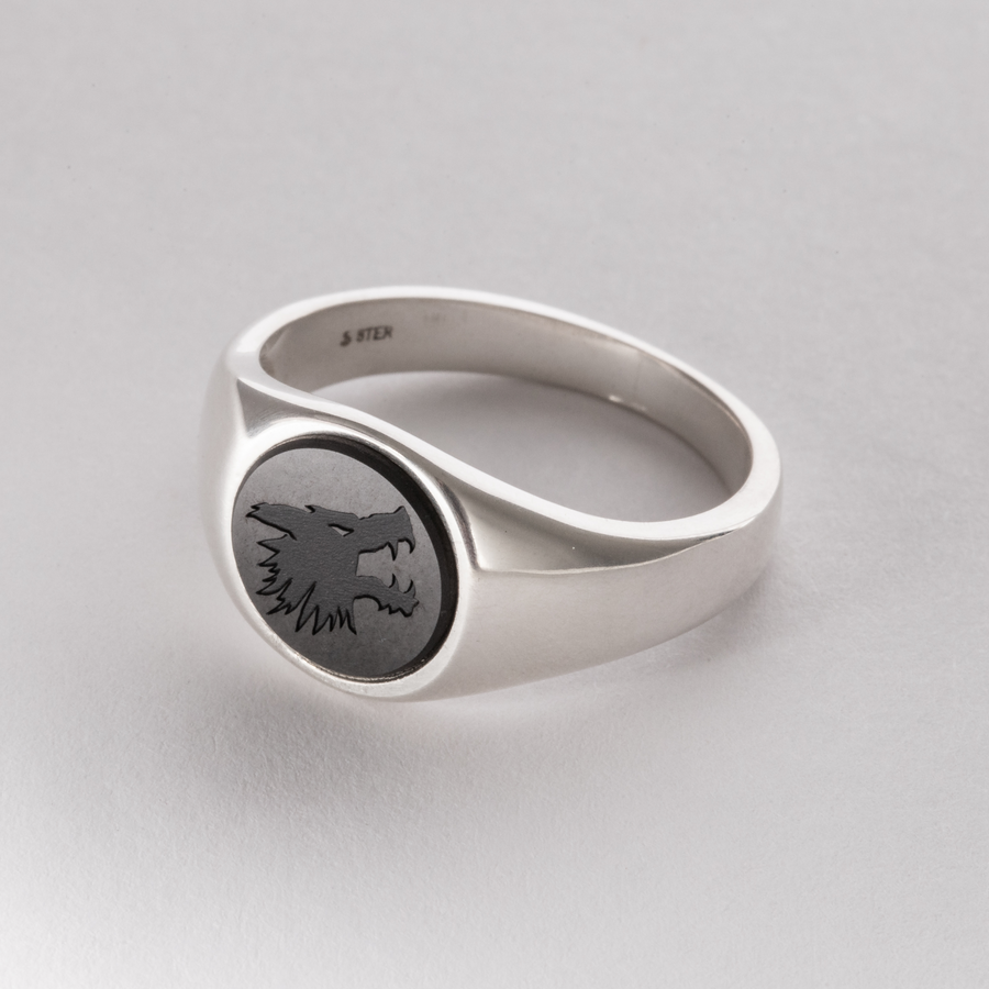 Gangrel Clan - Elysium Eclipse Signet Ring Series - Smooth Edition