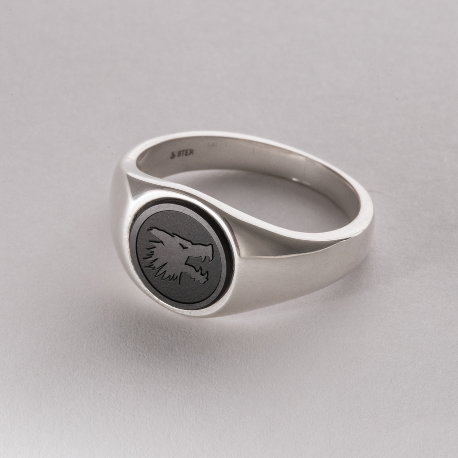 Gangrel Clan - Elysium Eclipse Signet Ring Series - Textured Edition