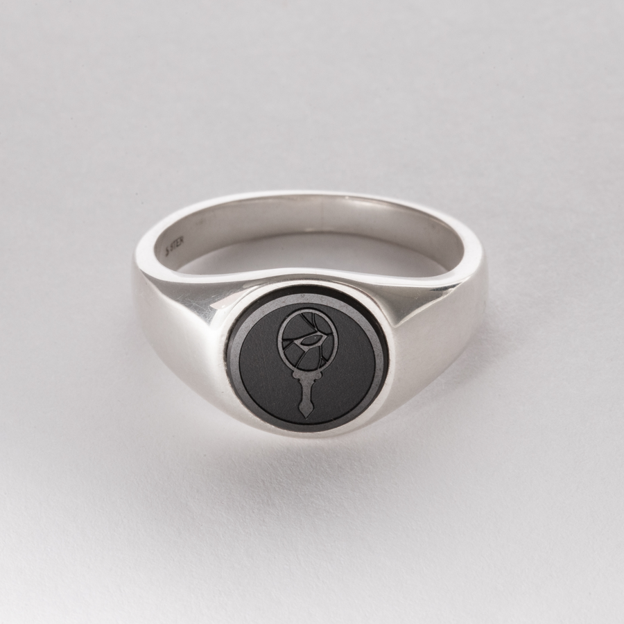 Malkavian Clan - Elysium Eclipse Signet Ring Series - Textured Edition