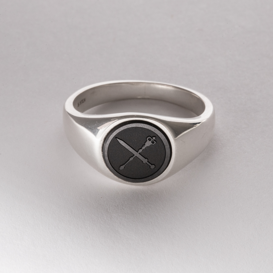 Ventrue Clan - Elysium Eclipse Signet Ring Series - Textured Edition