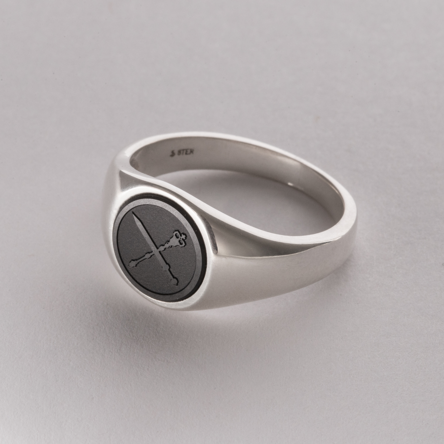 Ventrue Clan - Elysium Eclipse Signet Ring Series - Textured Edition