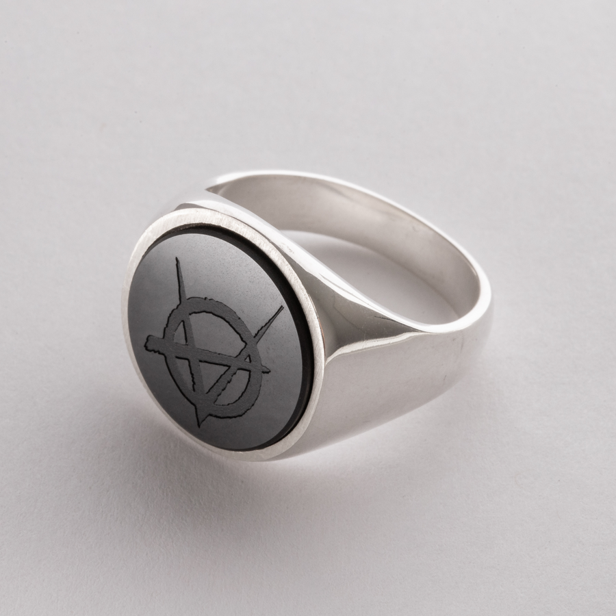 Brujah Clan - Elysium Eclipse Signet Ring Series - Smooth Edition