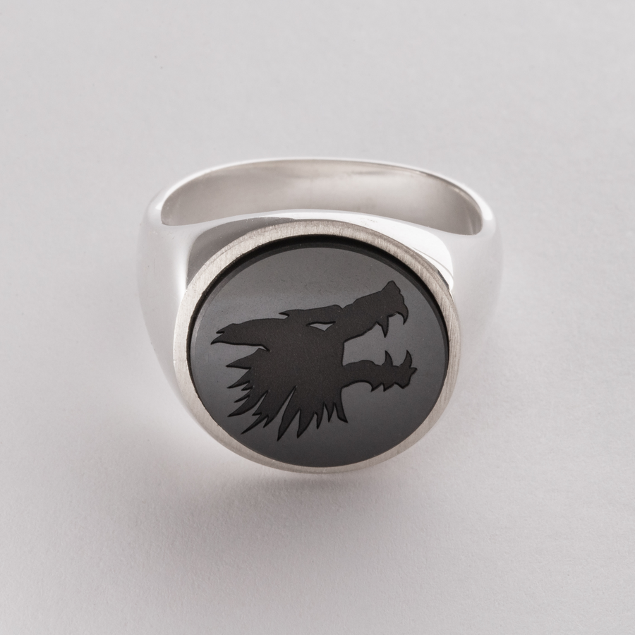 Gangrel Clan - Elysium Eclipse Signet Ring Series - Smooth Edition