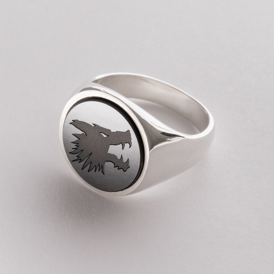 Gangrel Clan - Elysium Eclipse Signet Ring Series - Smooth Edition