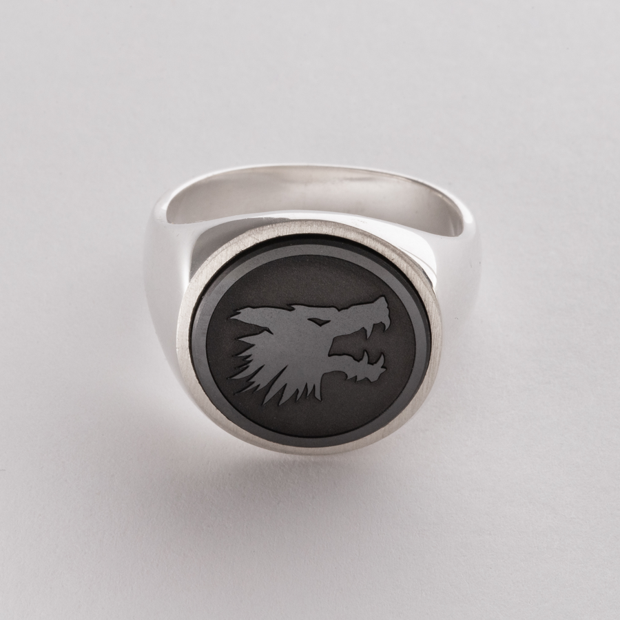 Gangrel Clan - Elysium Eclipse Signet Ring Series - Textured Edition