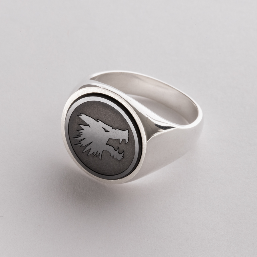 Gangrel Clan - Elysium Eclipse Signet Ring Series - Textured Edition