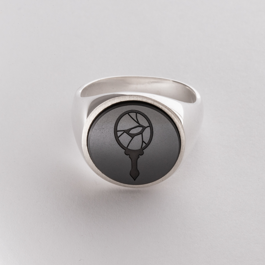 Malkavian Clan - Elysium Eclipse Signet Ring Series - Smooth Edition