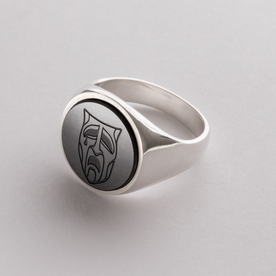 Nosferatu Clan - Elysium Eclipse Signet Ring Series - Smooth Edition