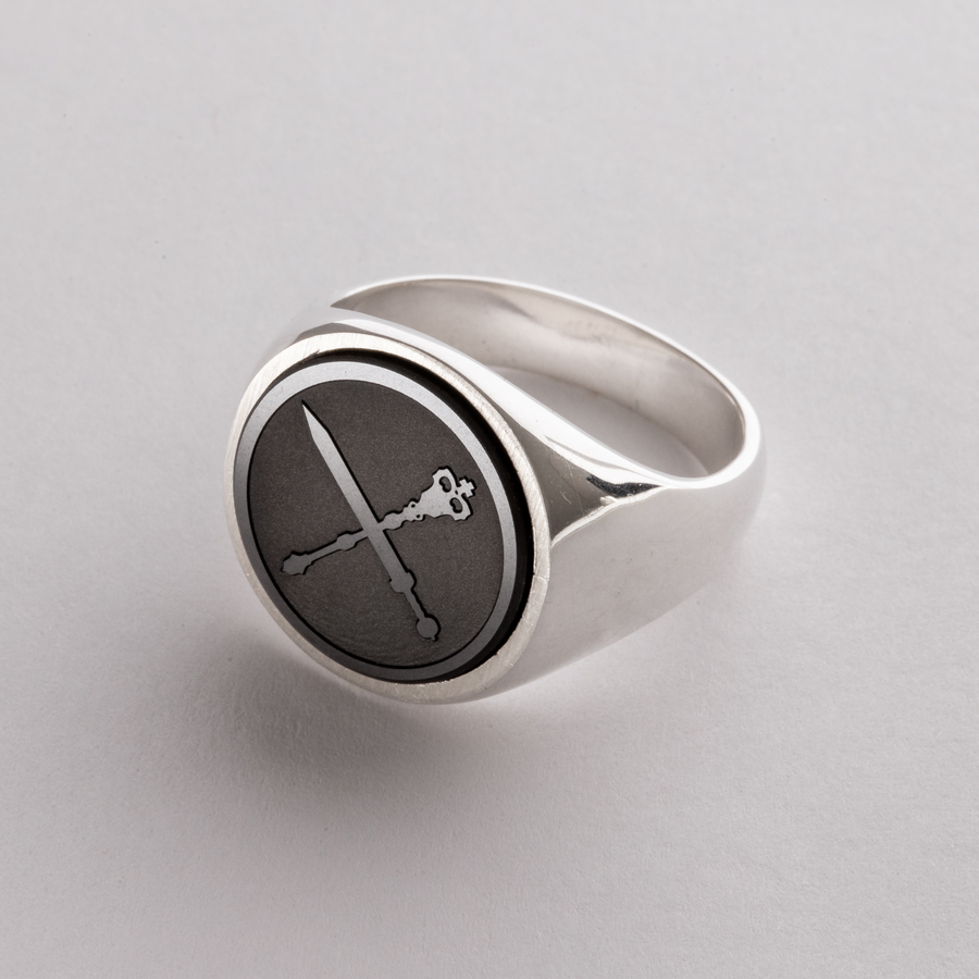 Ventrue Clan - Elysium Eclipse Signet Ring Series - Textured Edition