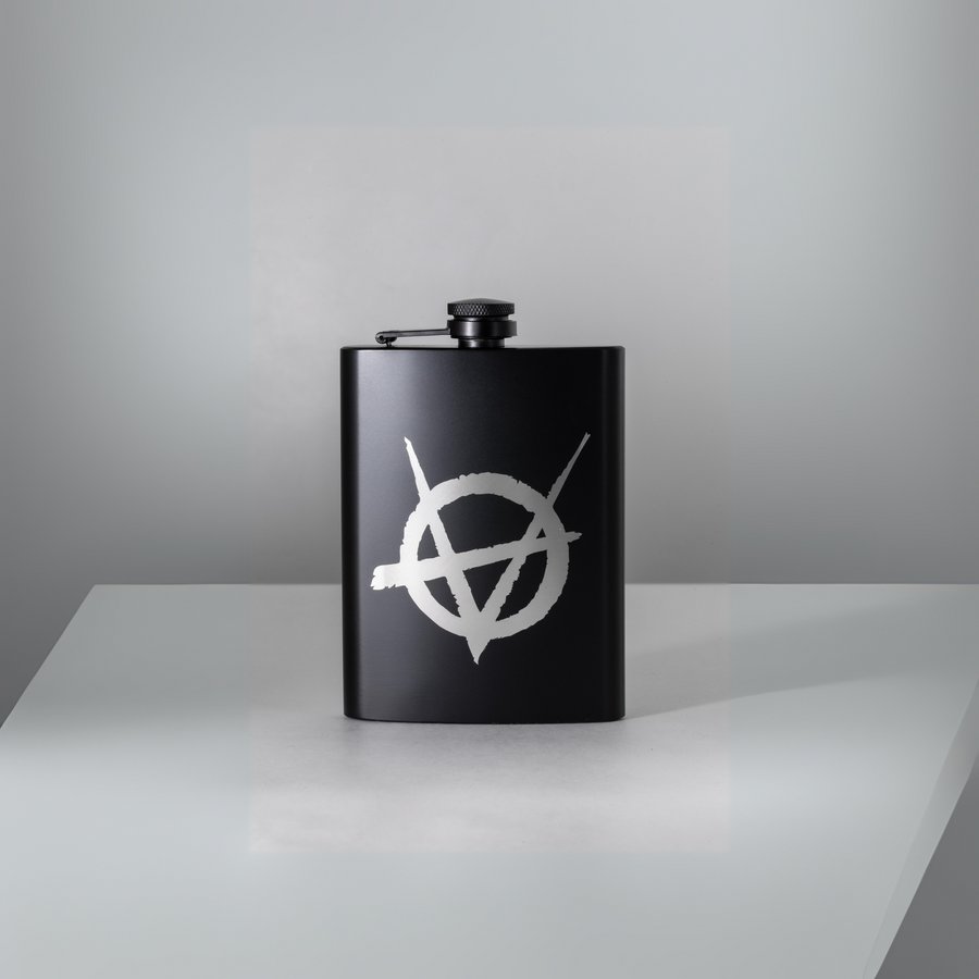 Brujah Clan - Elysium Matte Black Flask