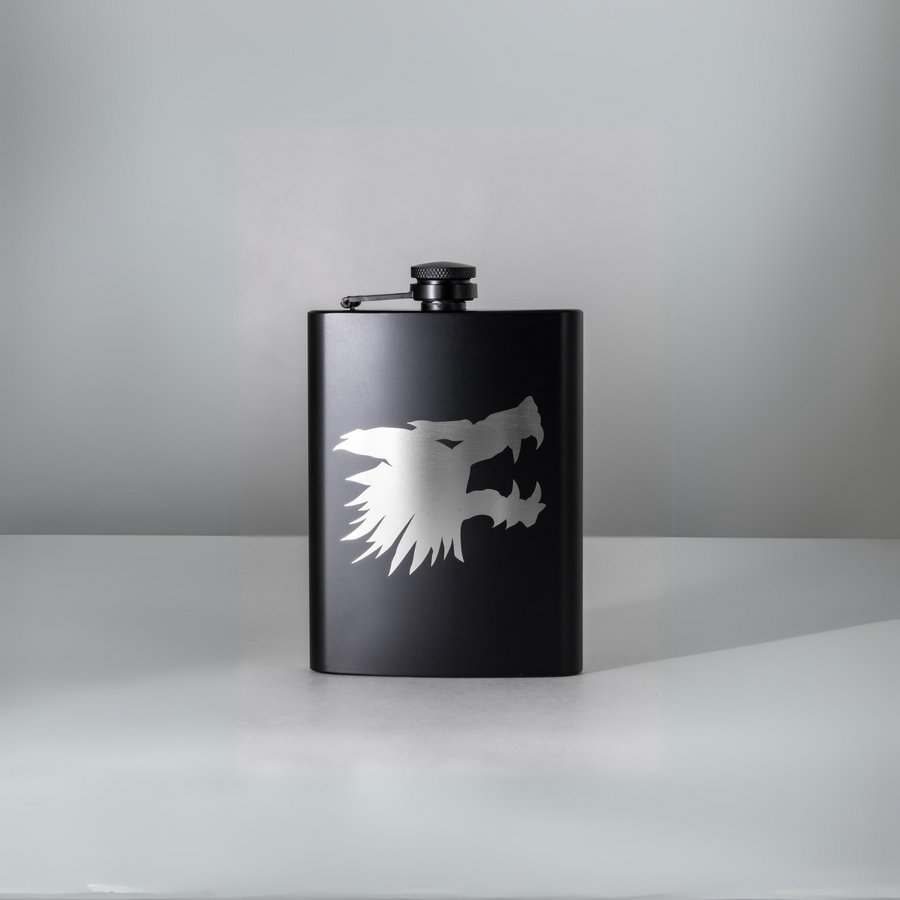 Gangrel Clan - Elysium Matte Black Flask