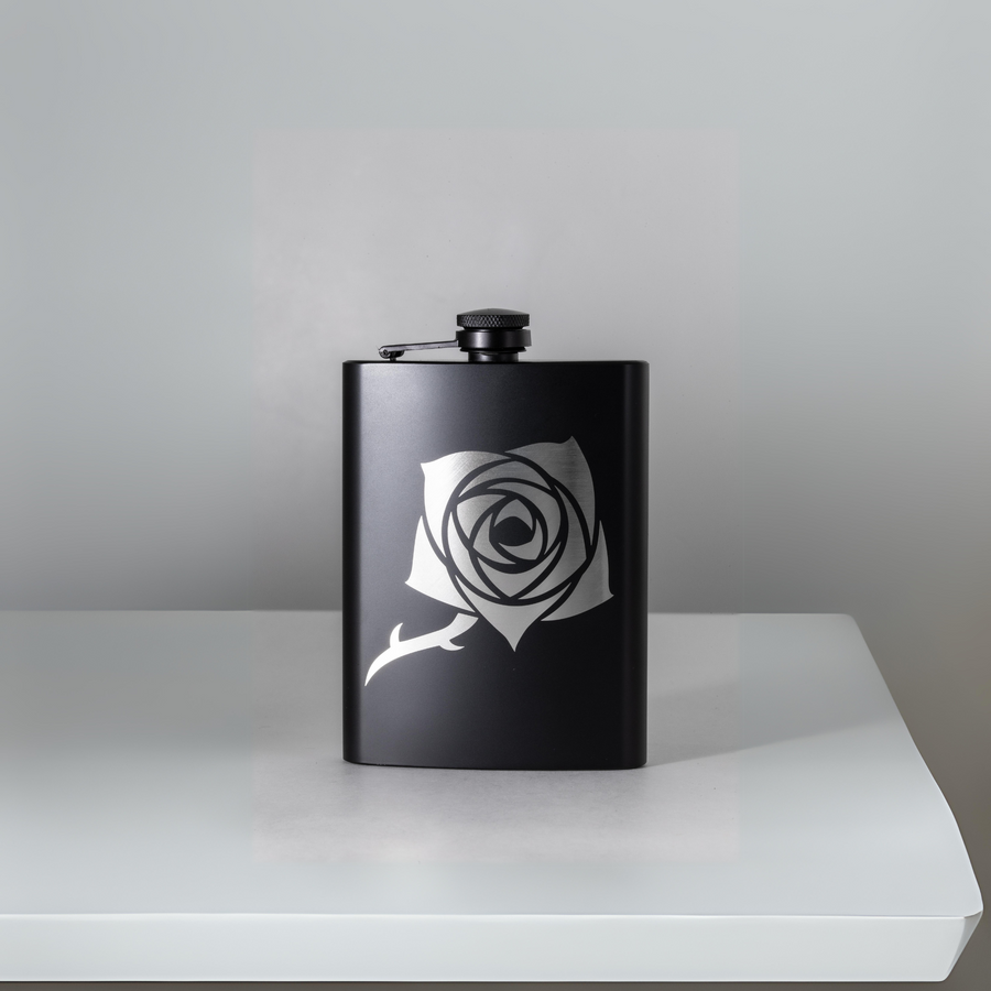 Toreador Clan - Elysium Matte Black Flask