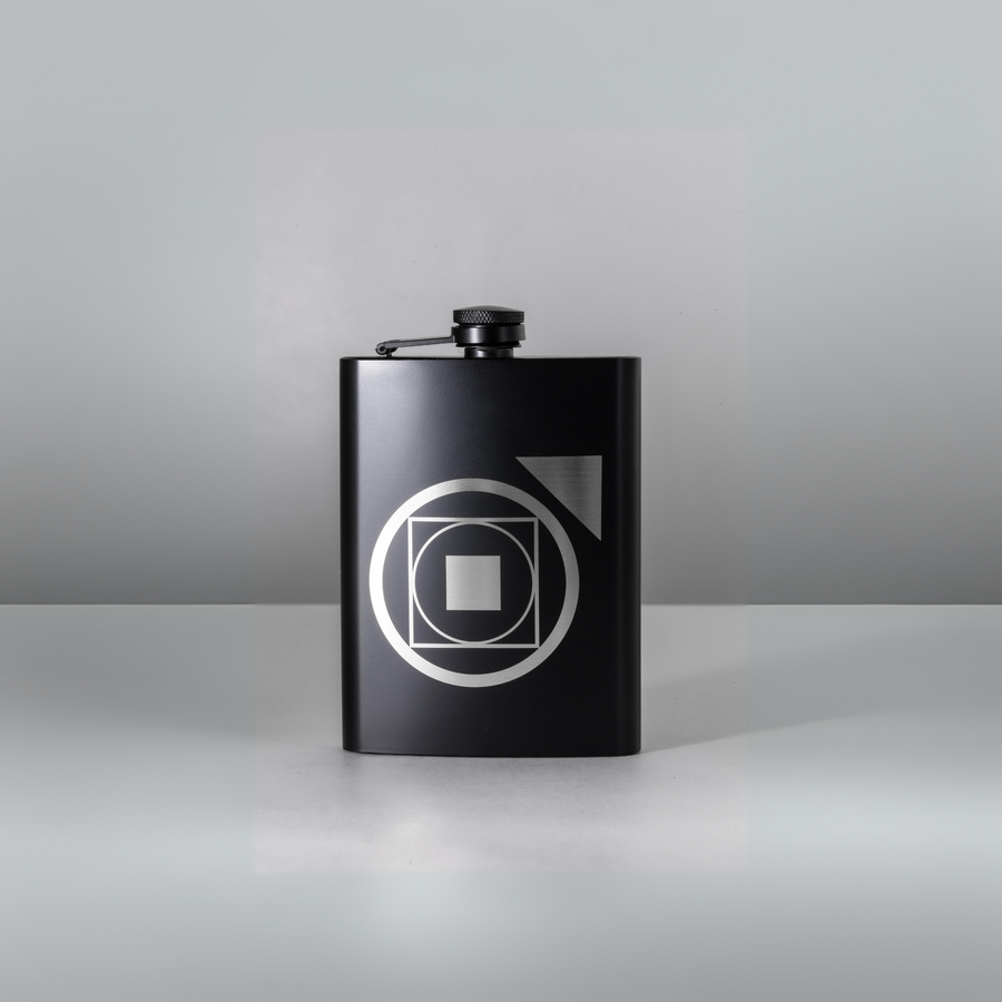 Tremere Clan - Elysium Matte Black Flask