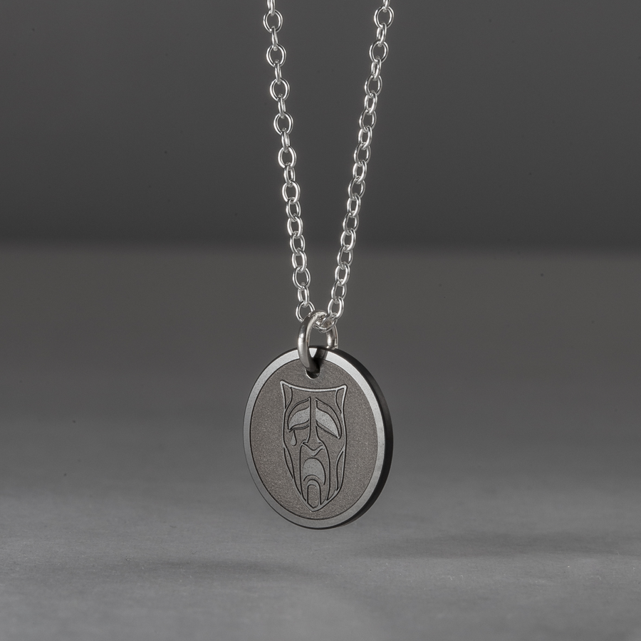 Nosferatu Clan - Elysium Textured Pendant - Freestanding Collection - Precious Metals