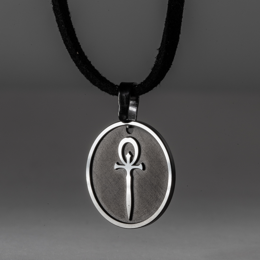 Vampire: The Masquerade Ankh - Elysium Textured Pendant - Freestanding Collection - Eternal Binds