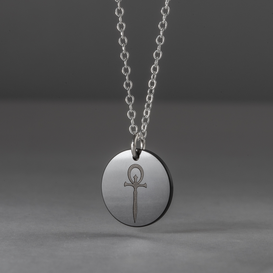 Vampire: The Masquerade Ankh - Elysium Smooth Pendant - Freestanding Collection - Precious Metals