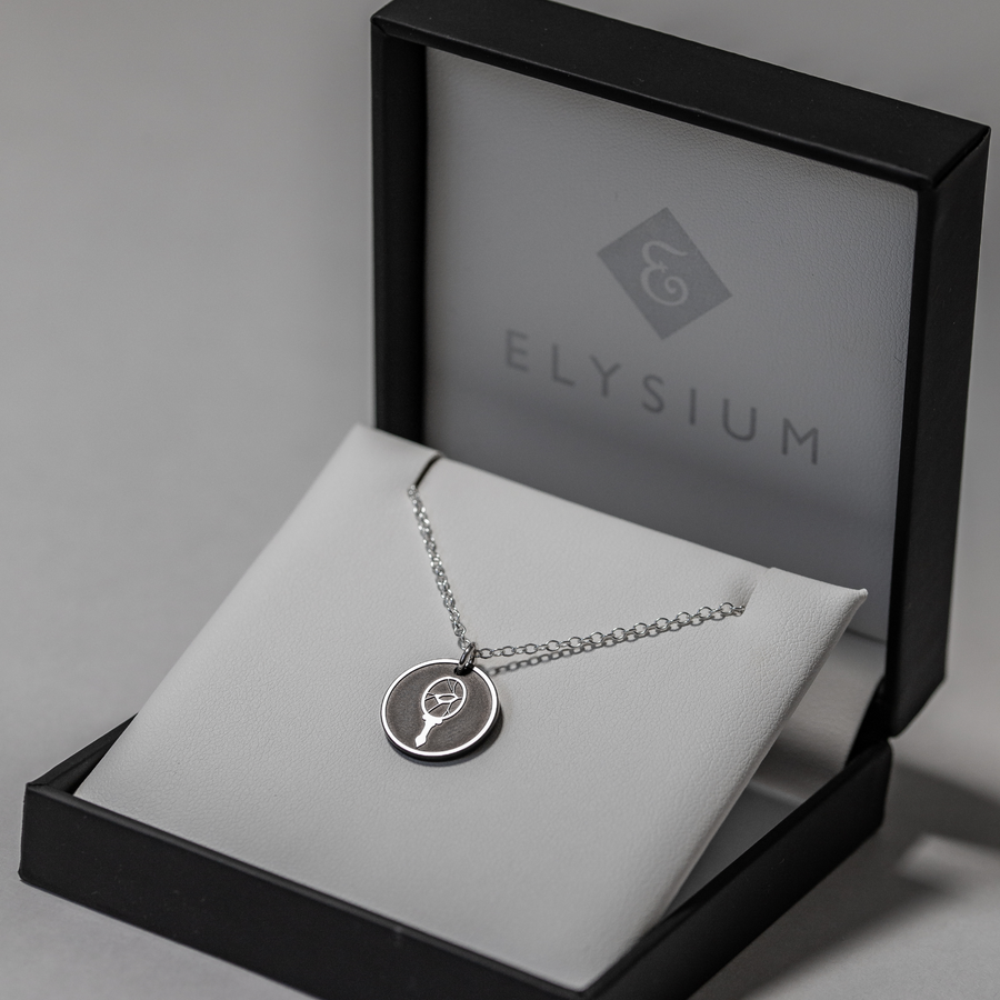 Malkavian Clan - Elysium Textured Pendant - Freestanding Collection - Precious Metals