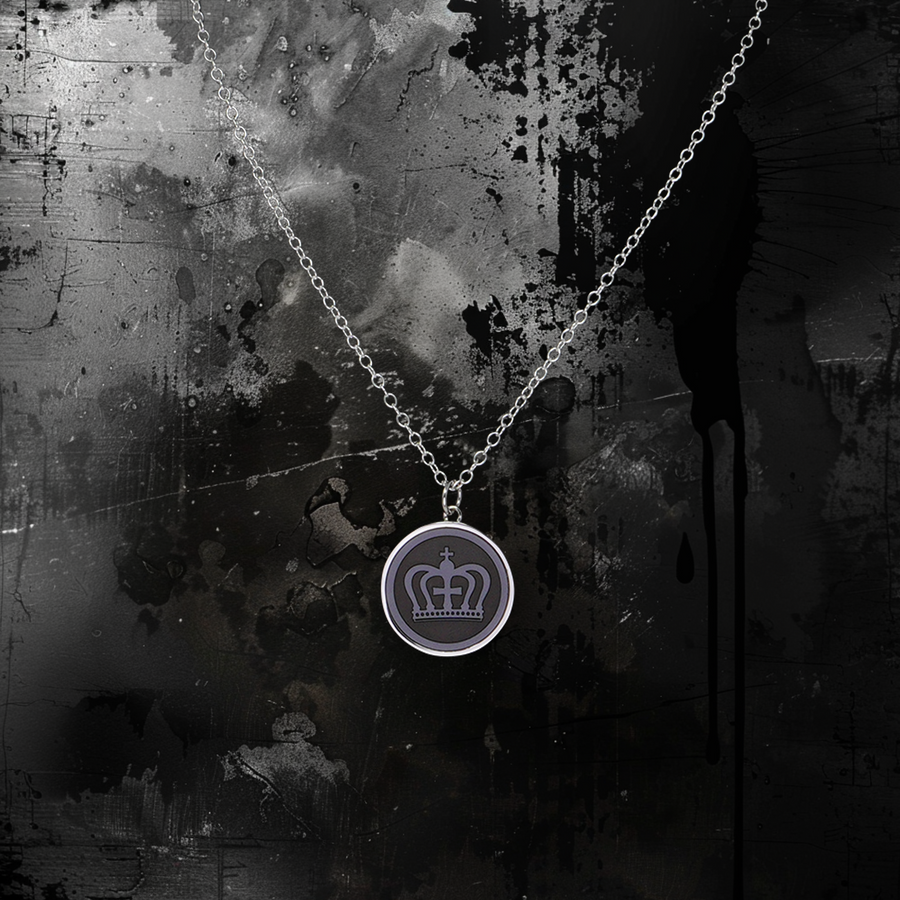 Lasombra Clan - Elysium Radiant Pendant - Rhodium Shrouded Collection - Precious Metals