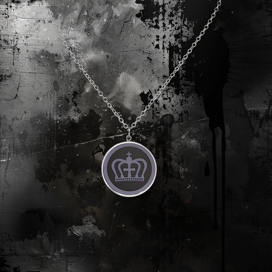 Lasombra Clan - Elysium Radiant Pendant - Rhodium Shrouded Collection - Precious Metals