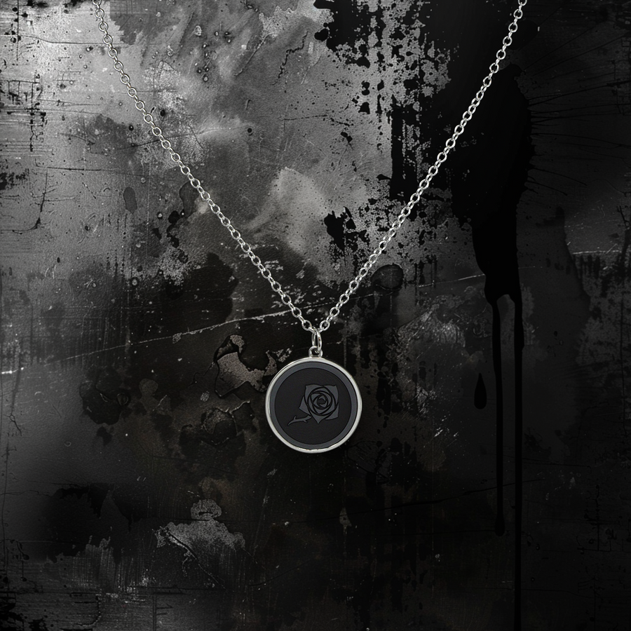 Toreador Clan - Elysium Radiant Pendant - Rhodium Shrouded Collection - Precious Metals