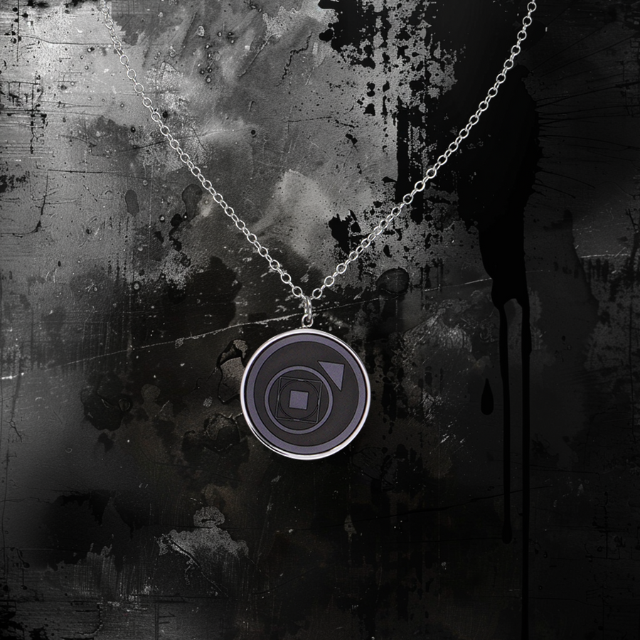 Tremere Clan - Elysium Radiant Pendant - Rhodium Shrouded Collection - Precious Metals